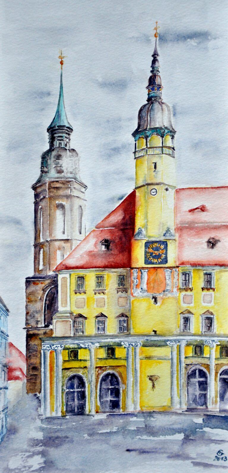 Bautzen Rathaus Elke`s Galerie und Stadtführungen
